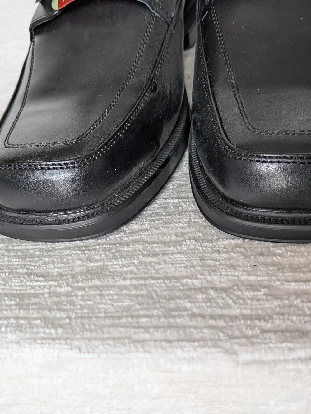 Dexter Comfort Men's Black Leather Memory Foam Lace-Up Shoes Size 11W - Picture 5 of 14